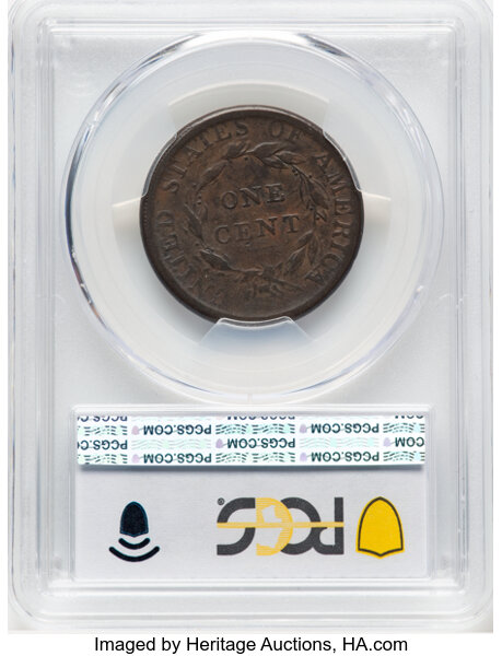image for: 1808 1C S-278, B-2, R.3, VG8 PCGS. PCGS Population: (28/217).  Mintage 1,007,000....