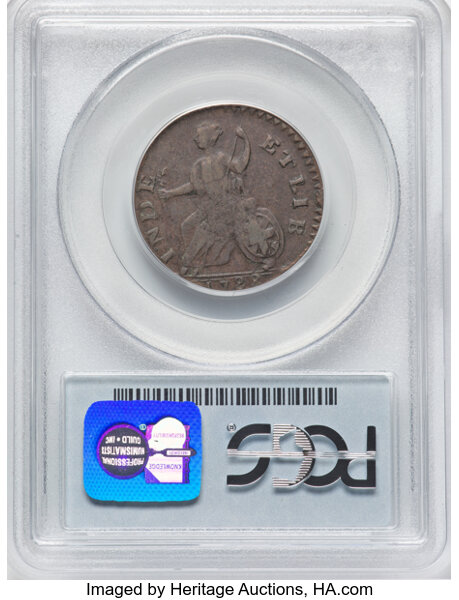 image for: 1788 Vermont Copper, Bust Right, RR-23, Bressett 10-O, W-2175, R.4, VF25 PCGS....