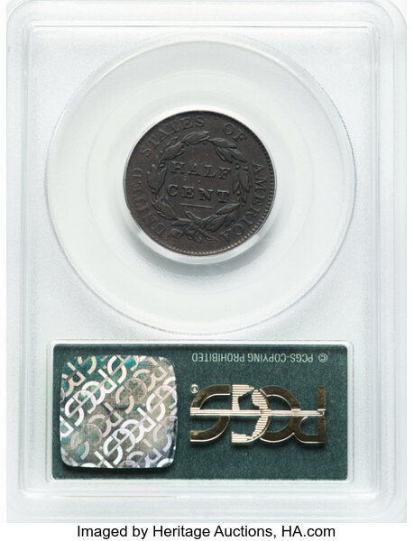 image for: 1811 1/2 C Close Date, C-2, B-2, Low R.3, VF20 PCGS. Housed in a Generation 3.1 green label holder. CDN: $1,450 Whsle. Bid ...