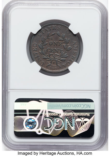 image for: 1802 1C S-240, B-18, R.3, VF30 NGC. Census: 2 in 30, 3 finer (8/25)....