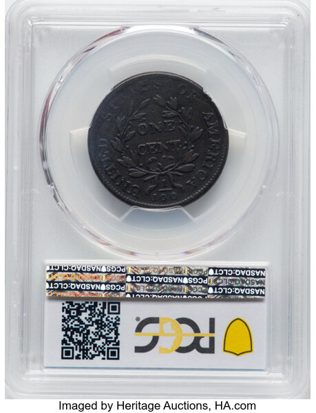 image for: 1802 1C S-227, B-5, R.2, VF30 PCGS.  Mintage 3,435,100....