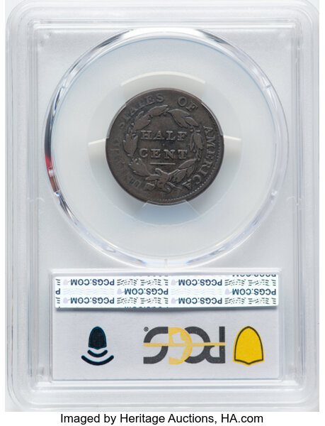 image for: 1811 1/2c PCGS G6 BN
