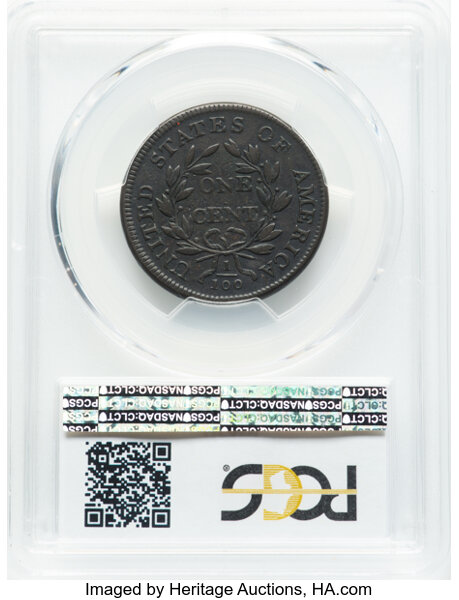 image for: 1807 1C Comet, Small Fraction, S-271, B-1, R.1, VF30 PCGS. Ex: Heard. PCGS Population: (2/10)....