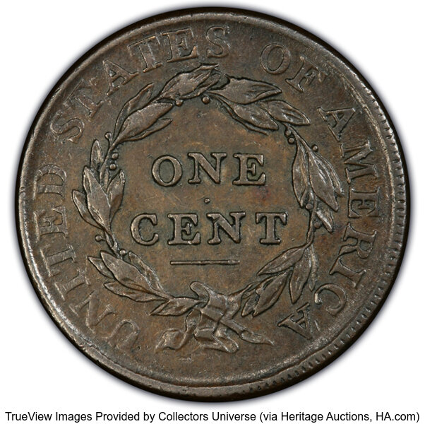 image for: 1809 1C S-280, B-1, R.2, VF25 PCGS. PCGS Population: (12/55).  Mintage 222,867....