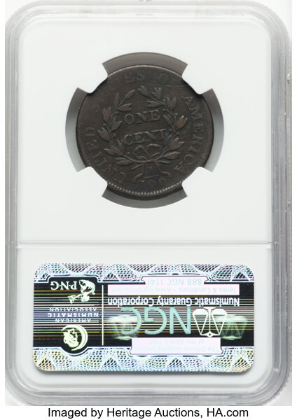 image for: 1803 1C Large Date, Large Fraction, S-265, B-23, R.4, VF20 NGC. Mintage 3,131,691....