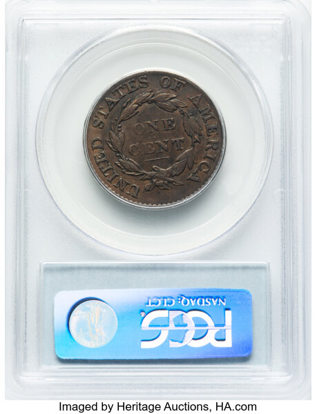 image for: 1825 N-2 1c PCGS VF30 BN