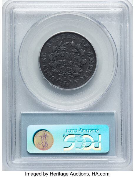 image for: 1800/79 1C Style Two Hair, S-192, B-6, R.4, VF20 PCGS. PCGS Population: (13/53).  Mintage 2,822,175....