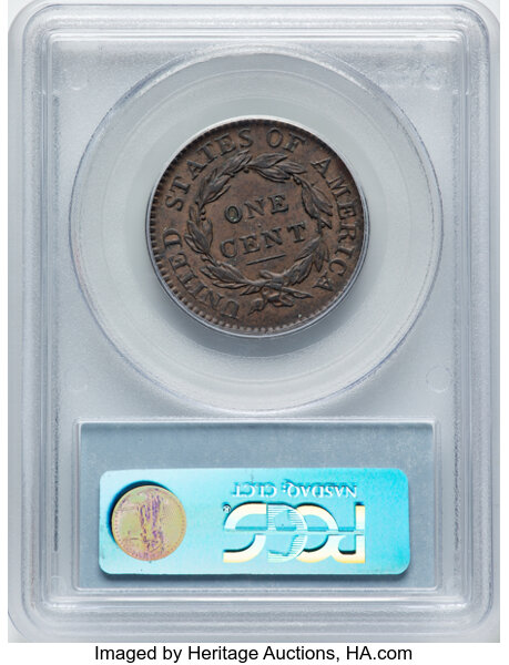 image for: 1817 13 Stars, N-11 1c PCGS AU50 BN