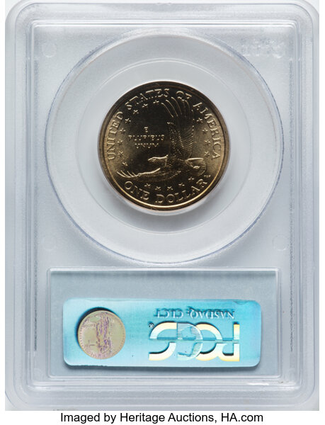 image for: 2003-P SAC$1 MS69 PCGS. PCGS Population: (26/0).  ...