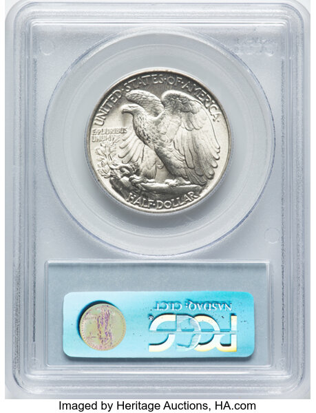 1945 Walking Liberty Half Dollar Mint State (MS) Pricing Guide