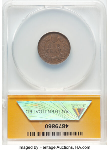 image for: 1867/67 1C Snow-1, FS-301, VF30 ANACS.  ...