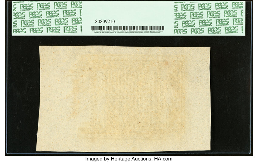 image for: May 1786 Rhode Island 9d PCGS CU67 (Fr. RI291)