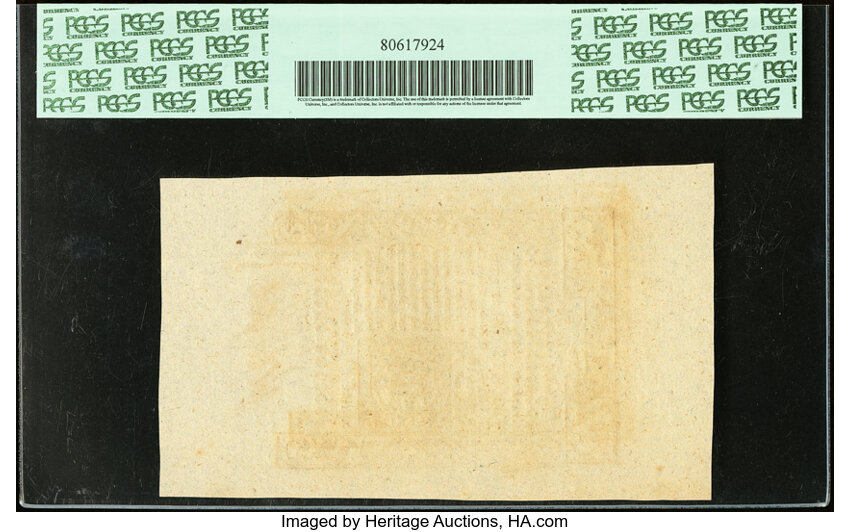 image for: May 1776 Rhode Island 1s PCGS CU67 (Fr. RI292)