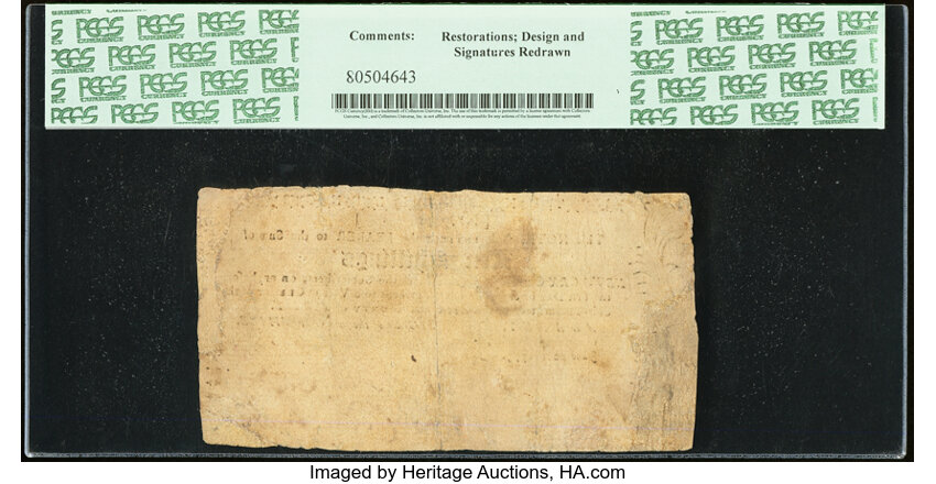 image for: Aug 25, 1774 New York 8s PCGS VF25 (Fr. NY171)