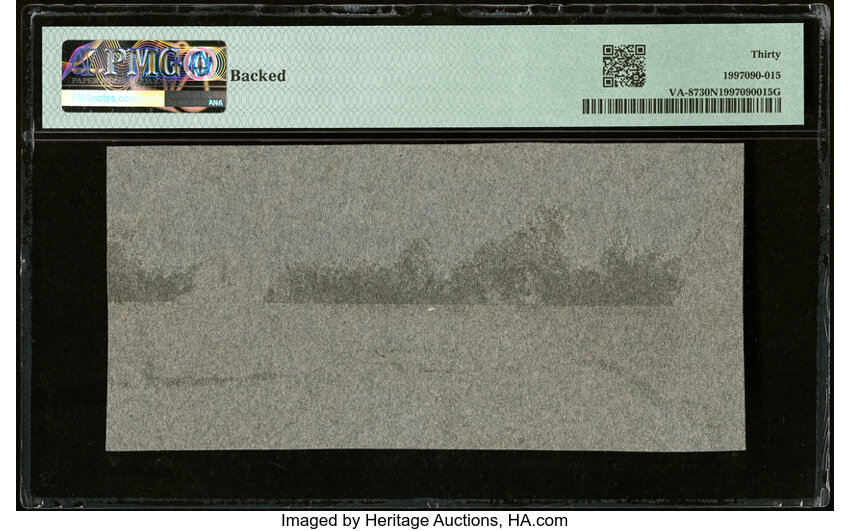 image for: Virginia September 1, 1775 £12 PMG Very Fine 30 Net....