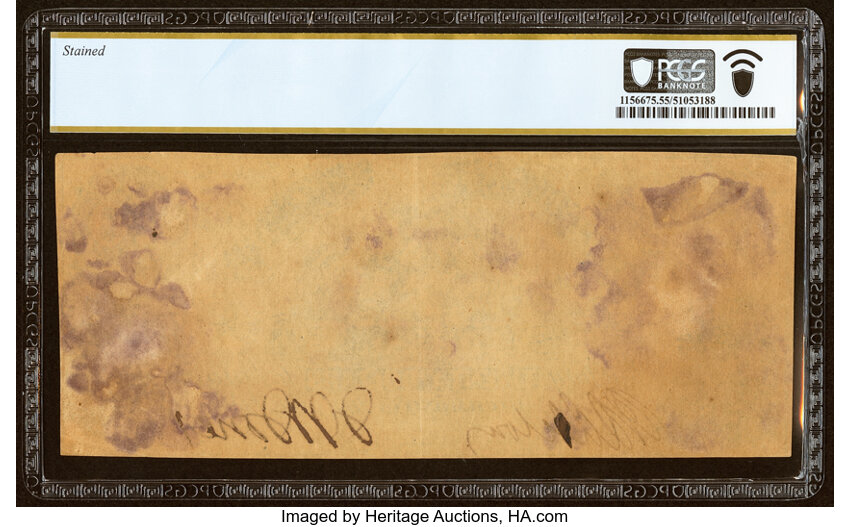 image for: T18 $20 1861 PF-18 Cr. UNL PCGS Banknote About Unc 55 Details....