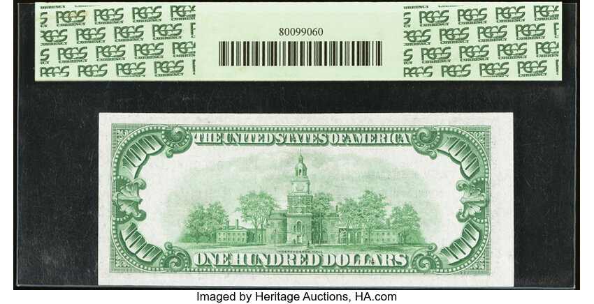 image for: Fr. 1890-I $100 1929 Federal Reserve Bank Note. PCGS Choice New 63....