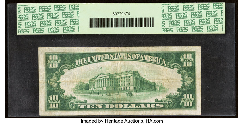 image for: Fr. 1860-I* $10 1929 Federal Reserve Bank Star Note. PCGS Very Fine 25PPQ....