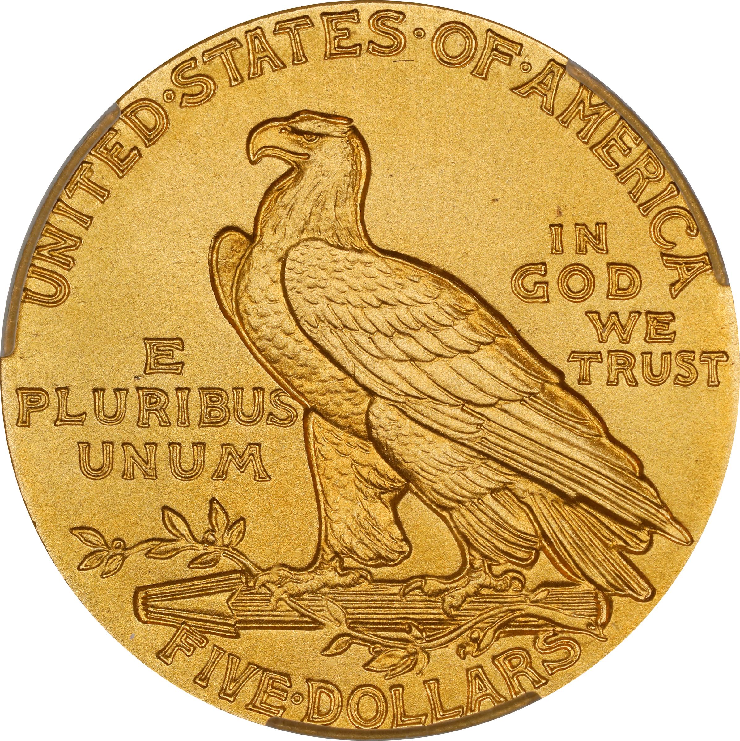 image for: 1914 Indian Half Eagle. JD-1. Rarity-5-. Proof-66 (CACG).