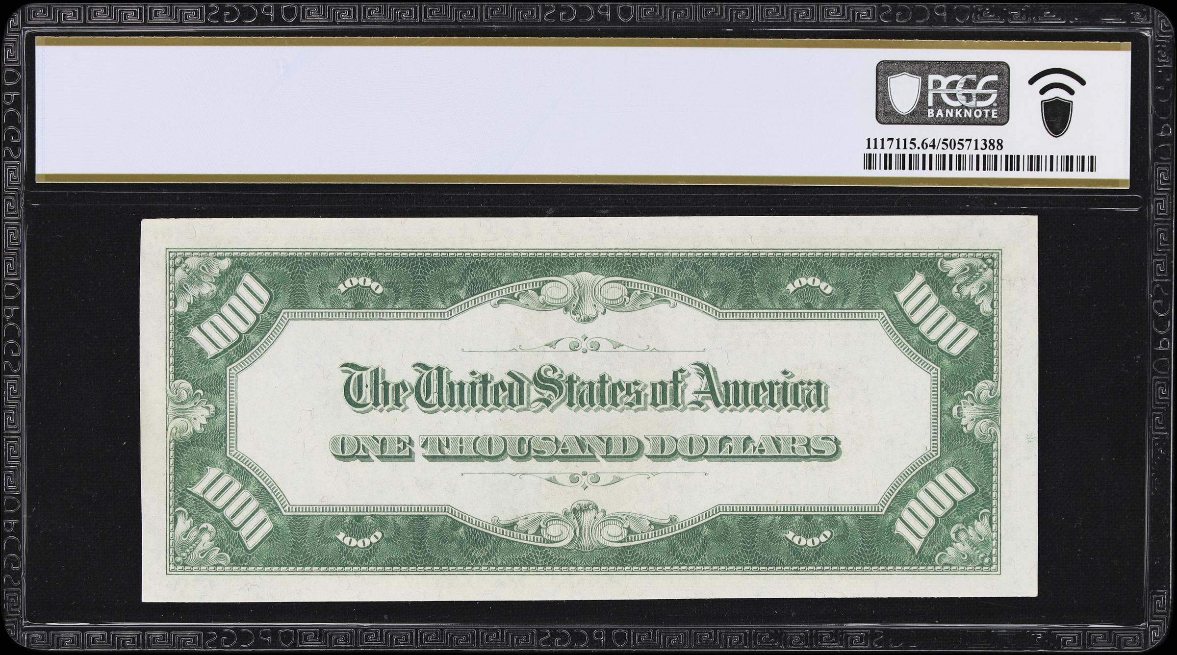 image for: Fr. 2211-H. 1934 Light Green Seal $1000 Federal Reserve Note. St. Louis. PCGS Banknote Choice Uncirculated 64.