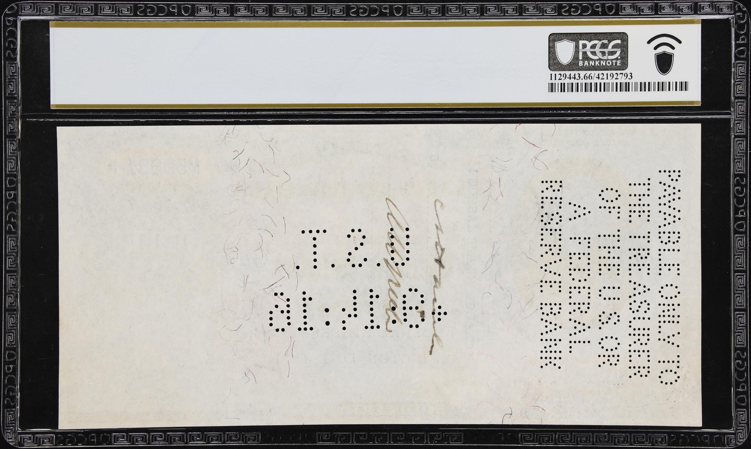 image for: Fr. 1225h. 1900 $10,000 Gold Certificate. PCGS Banknote Gem Uncirculated 66 PPQ.