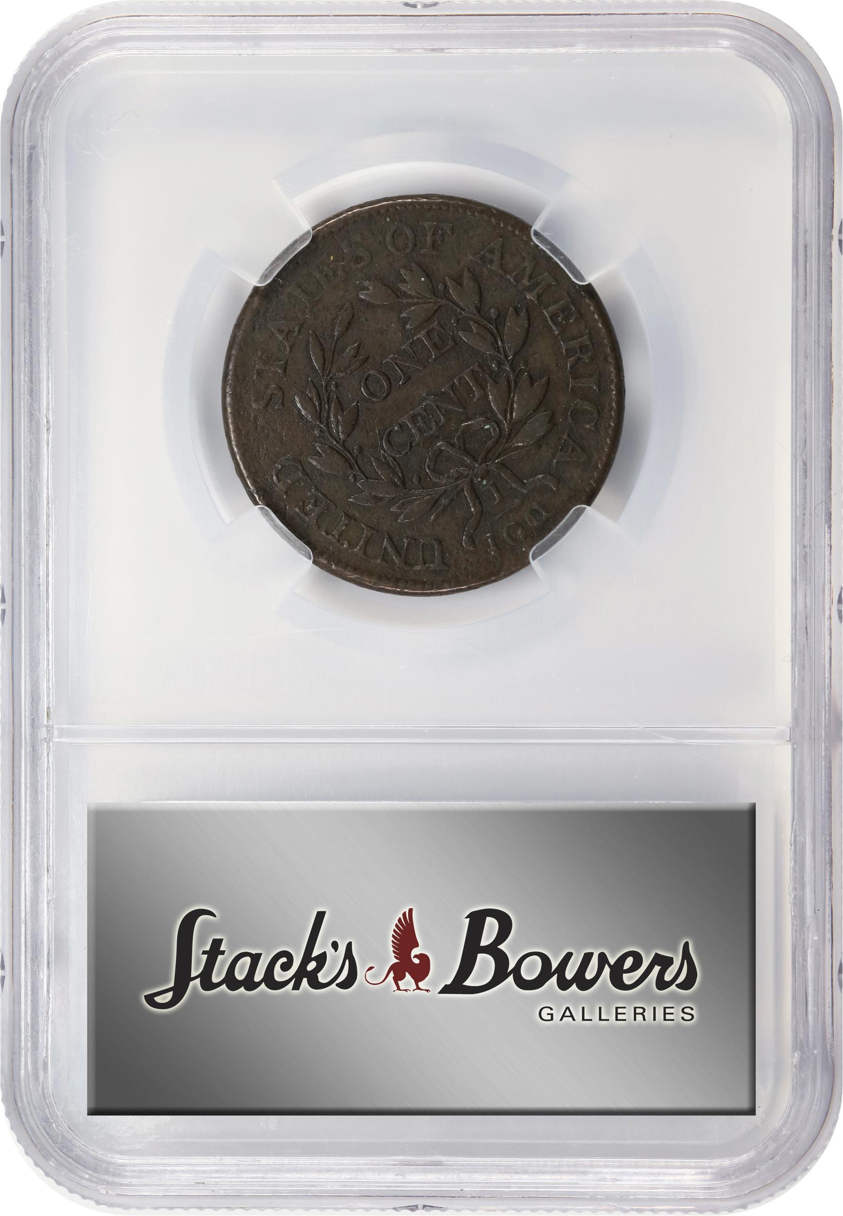 image for: 1804 Draped Bust Cent. S-266, B-1. Rarity-2. VF Details--Corroded (NCS).