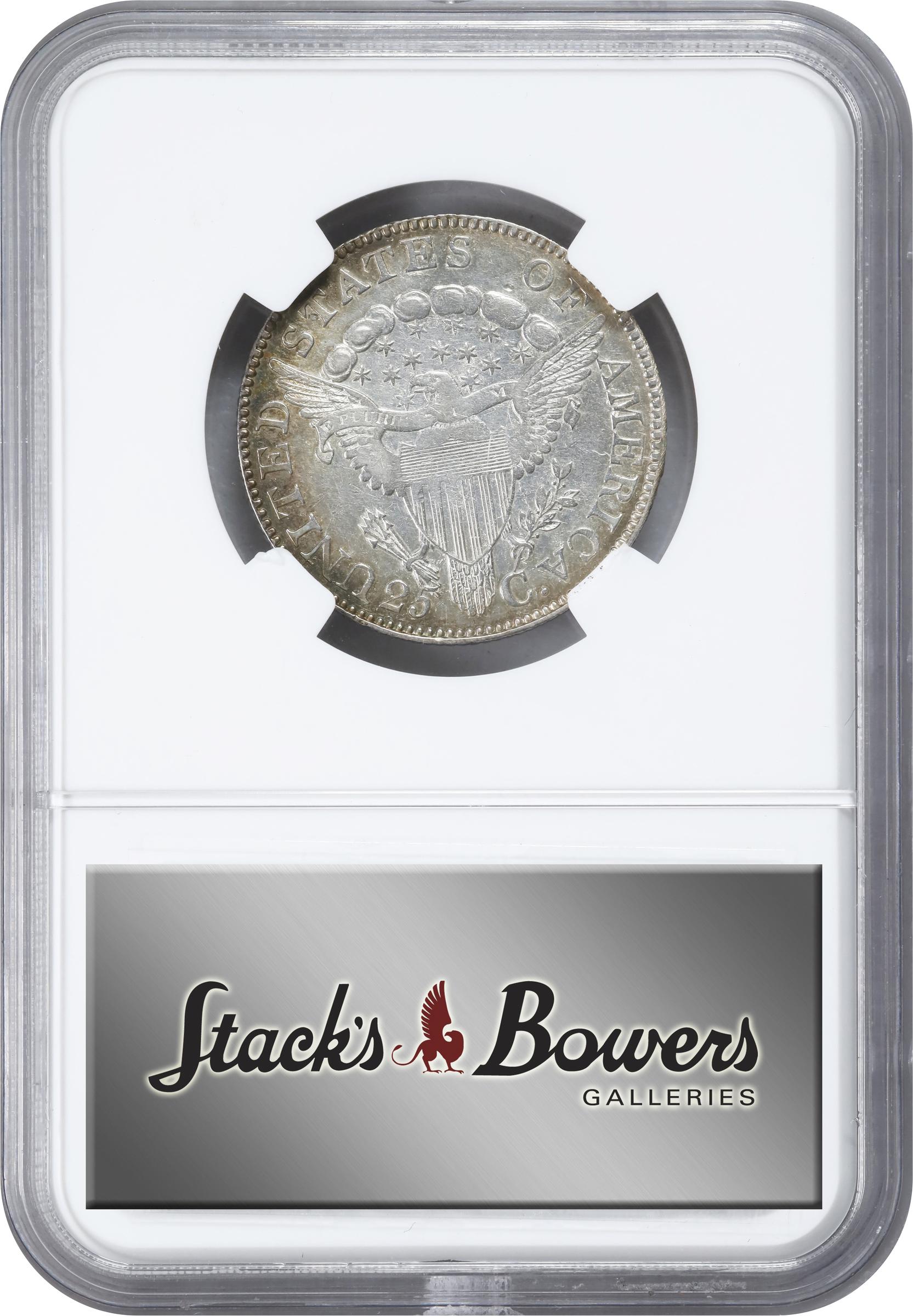 image for: 1806 Draped Bust Quarter. B-7. Rarity-5. EF Details--Polished (NGC).
