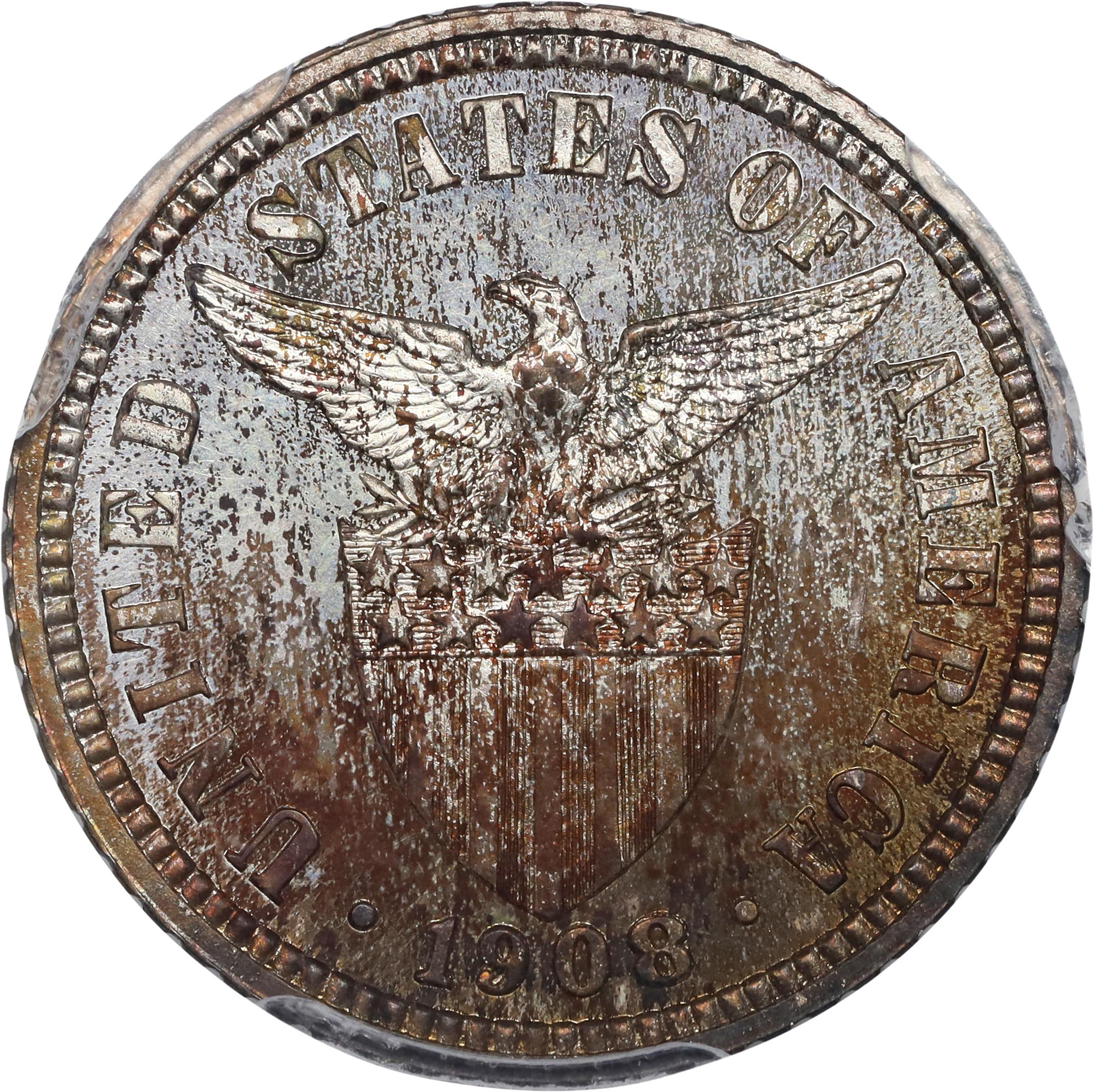 image for: PHILIPPINES. Proof Set (7 Pieces), 1908. Philadelphia Mint. All PCGS Certified.