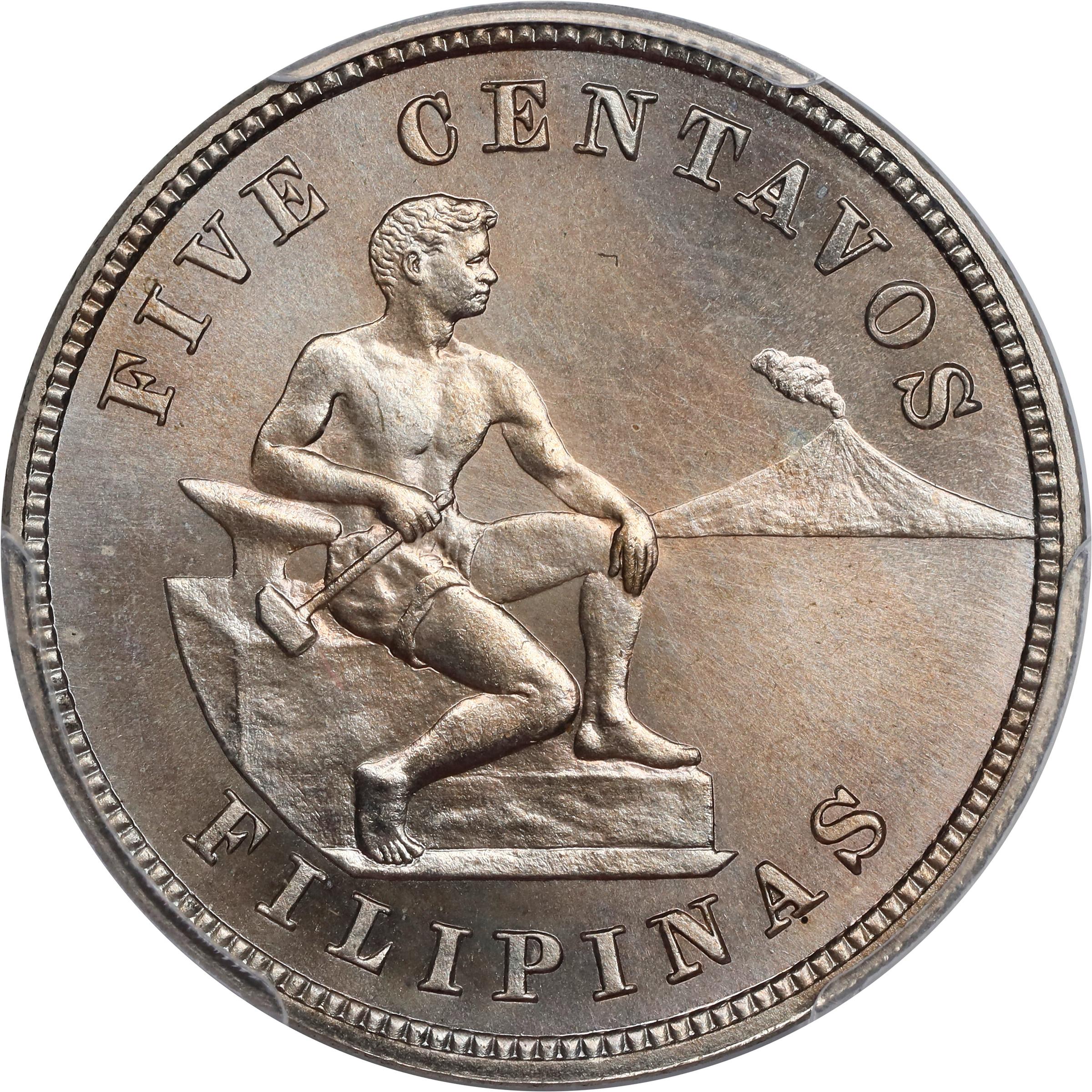 image for: PHILIPPINES. Proof Set (7 Pieces), 1908. Philadelphia Mint. All PCGS Certified.