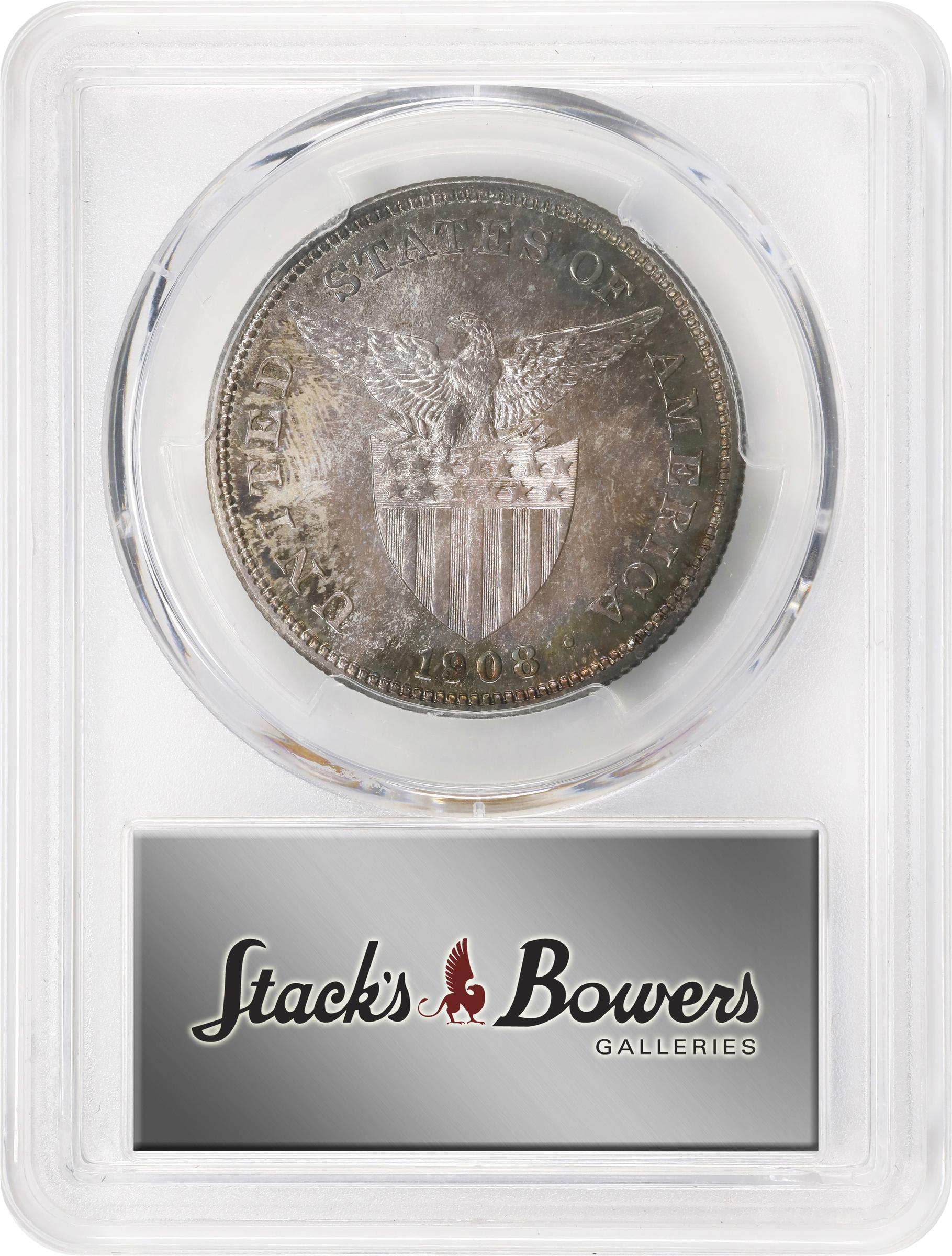 image for: PHILIPPINES. Proof Set (7 Pieces), 1908. Philadelphia Mint. All PCGS Certified.