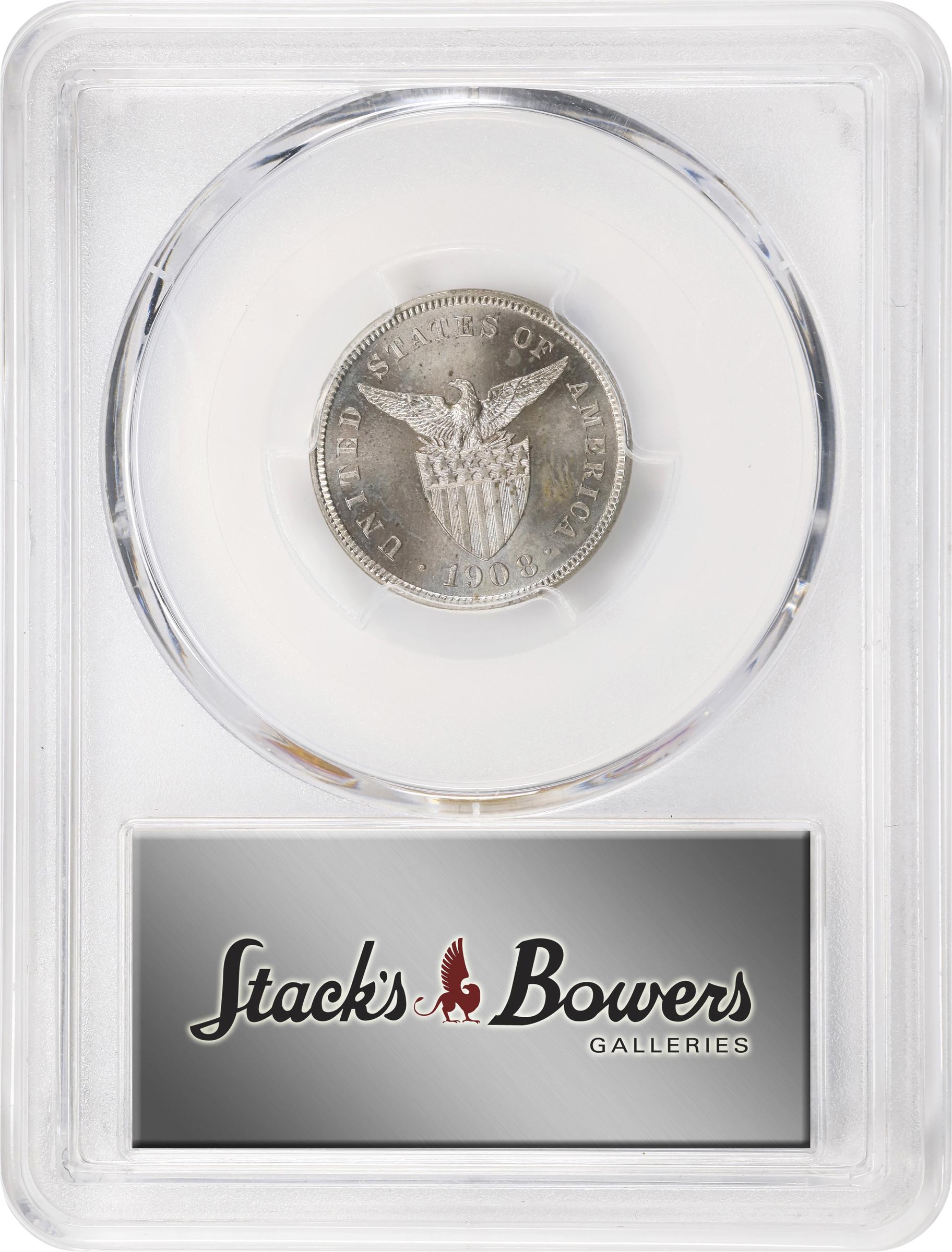 image for: PHILIPPINES. Proof Set (7 Pieces), 1908. Philadelphia Mint. All PCGS Certified.