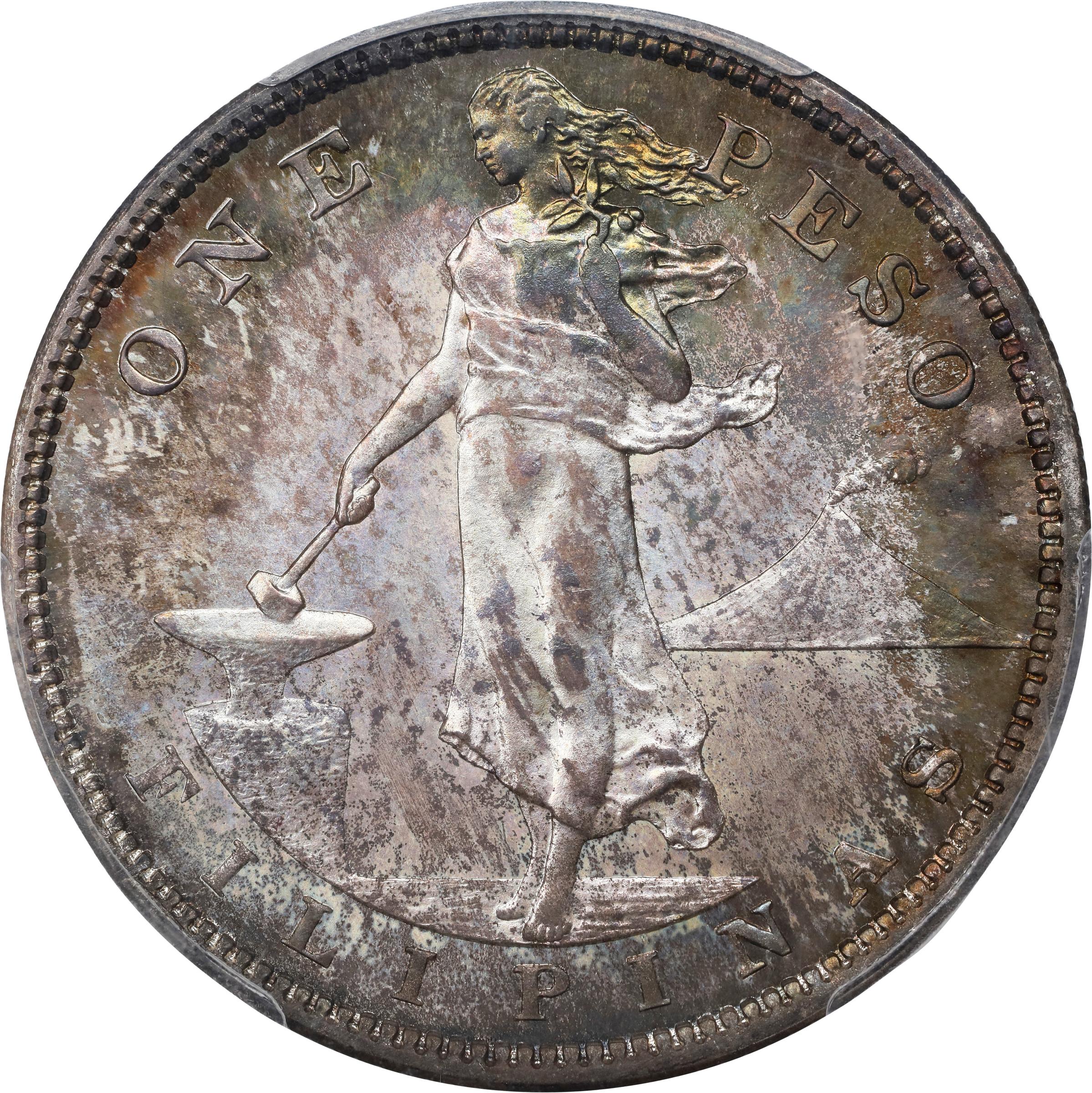 image for: PHILIPPINES. Proof Set (7 Pieces), 1908. Philadelphia Mint. All PCGS Certified.