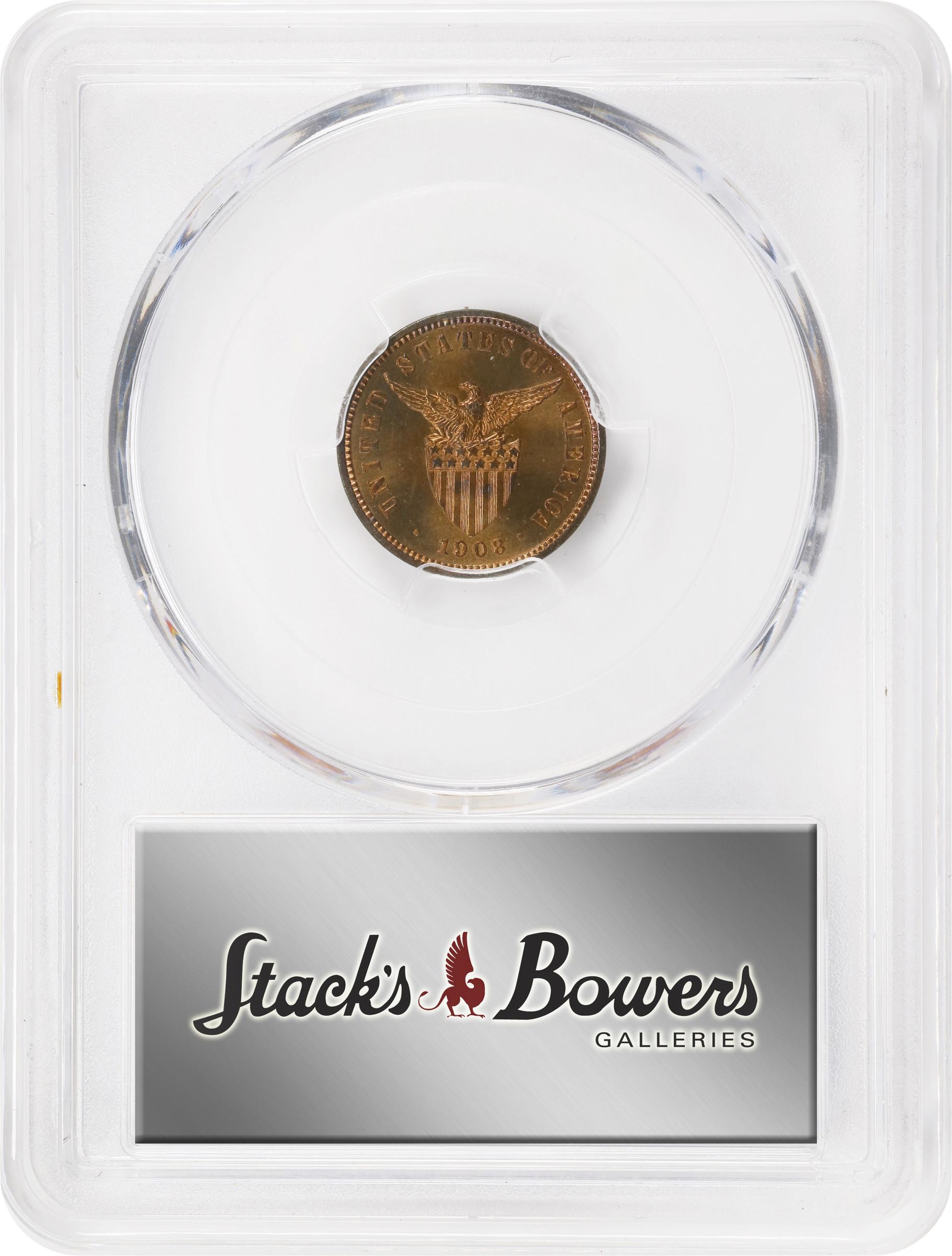 image for: PHILIPPINES. Proof Set (7 Pieces), 1908. Philadelphia Mint. All PCGS Certified.