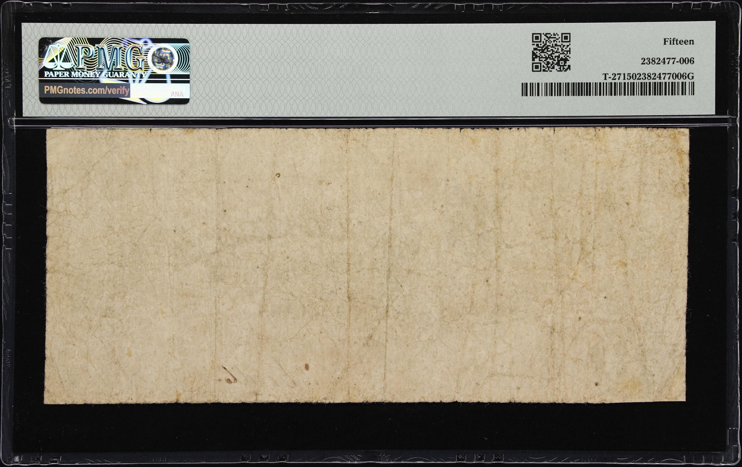 image for: T-27. Confederate Currency. 1861 $10. PMG Choice Fine 15.