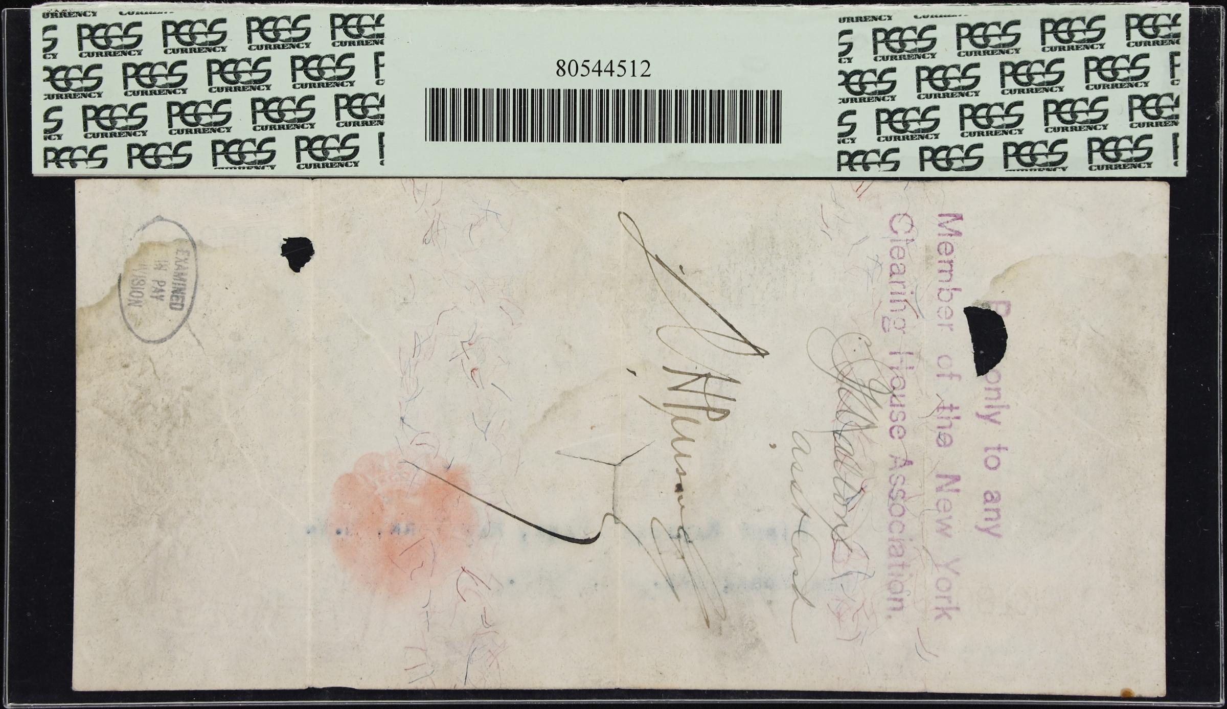 image for: Fr. 1225e. 1900 $10,000 Gold Certificate. PCGS Currency Very Fine 30.