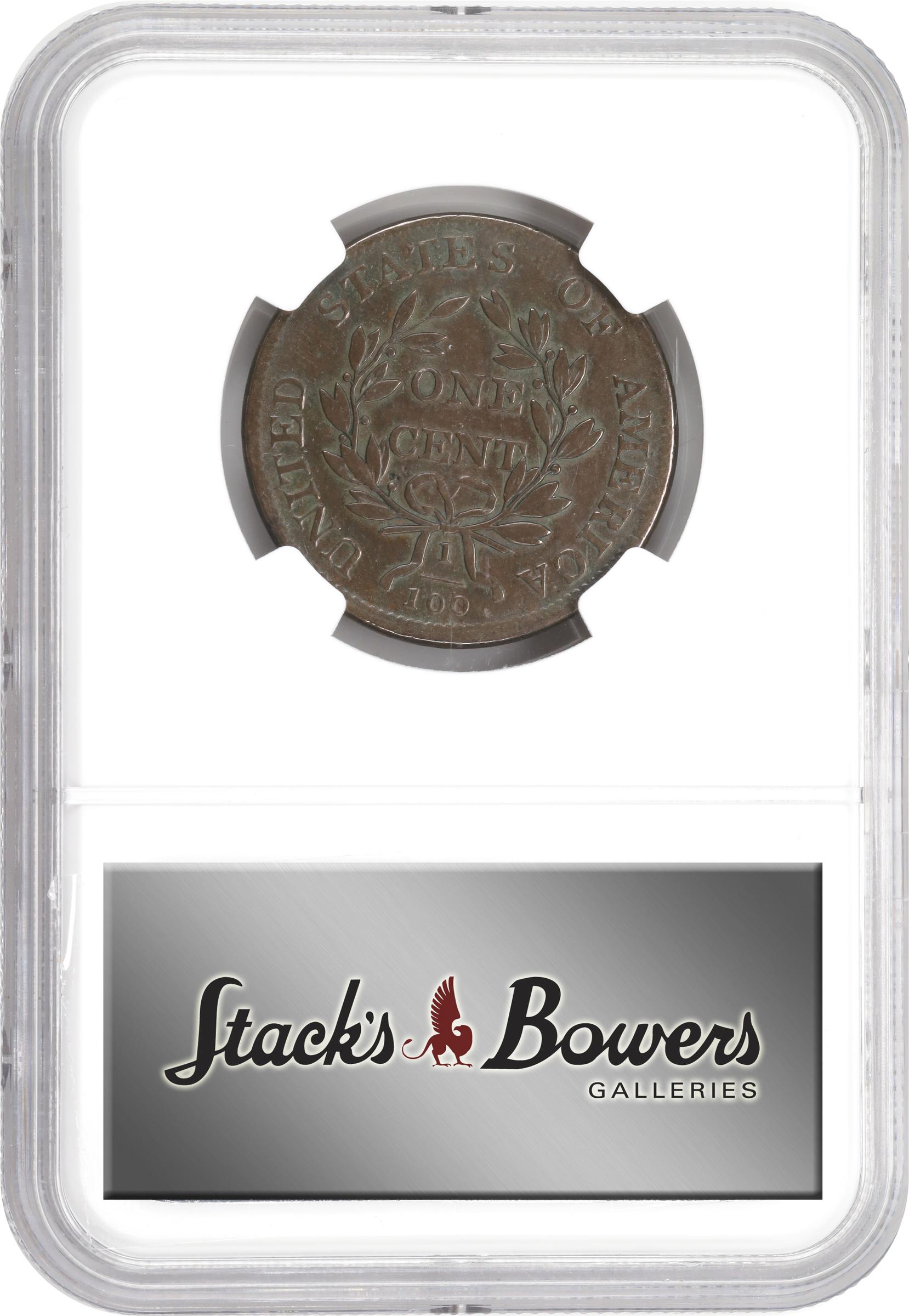 image for: 1802 Draped Bust Cent. S-239, B-17. Rarity-3. VF Details--Cleaned (NGC).