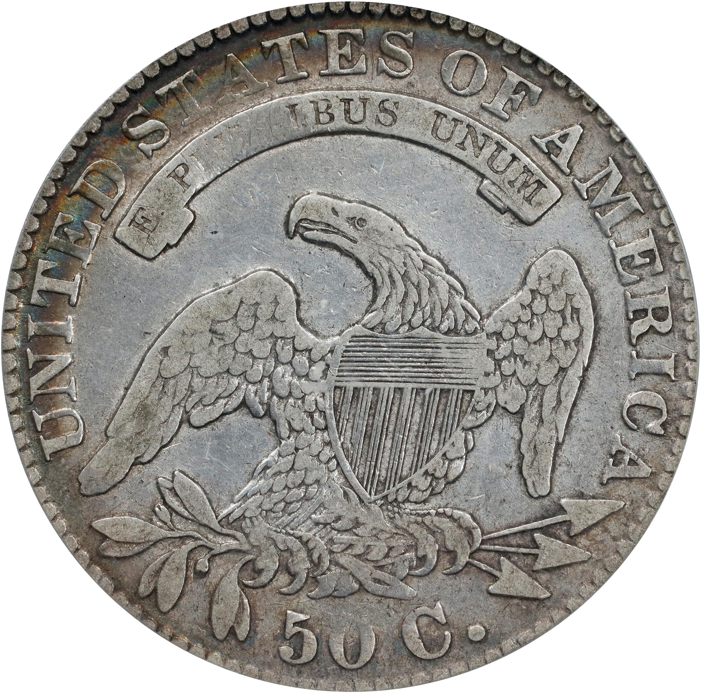 image for: 1832 Capped Bust Half Dollar. O-122. Rarity-1. Small Letters. Genuine (PCGS).