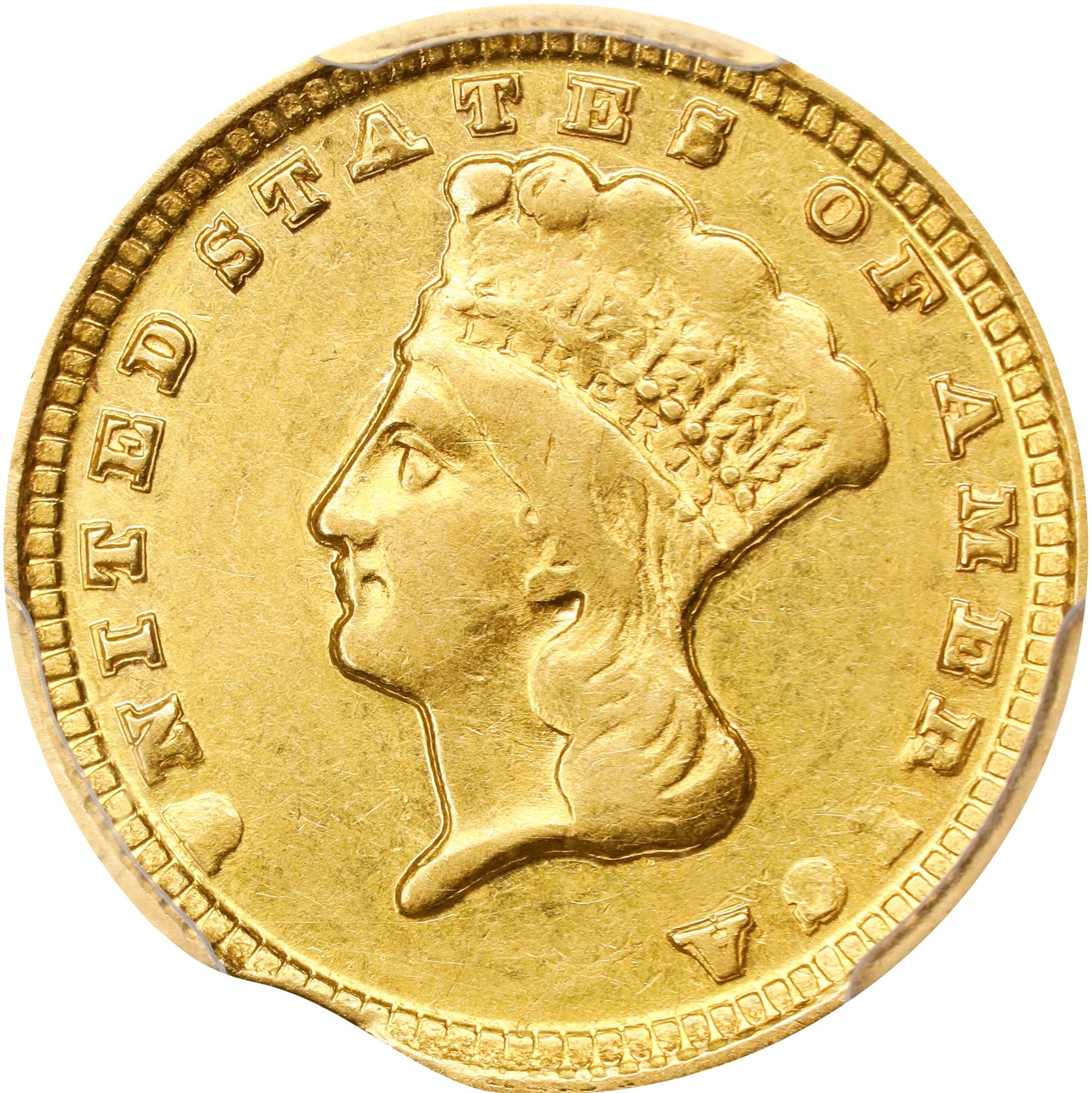 1859 D $1 Gold – Type 3 Mint State (MS) Pricing Guide | The Greysheet