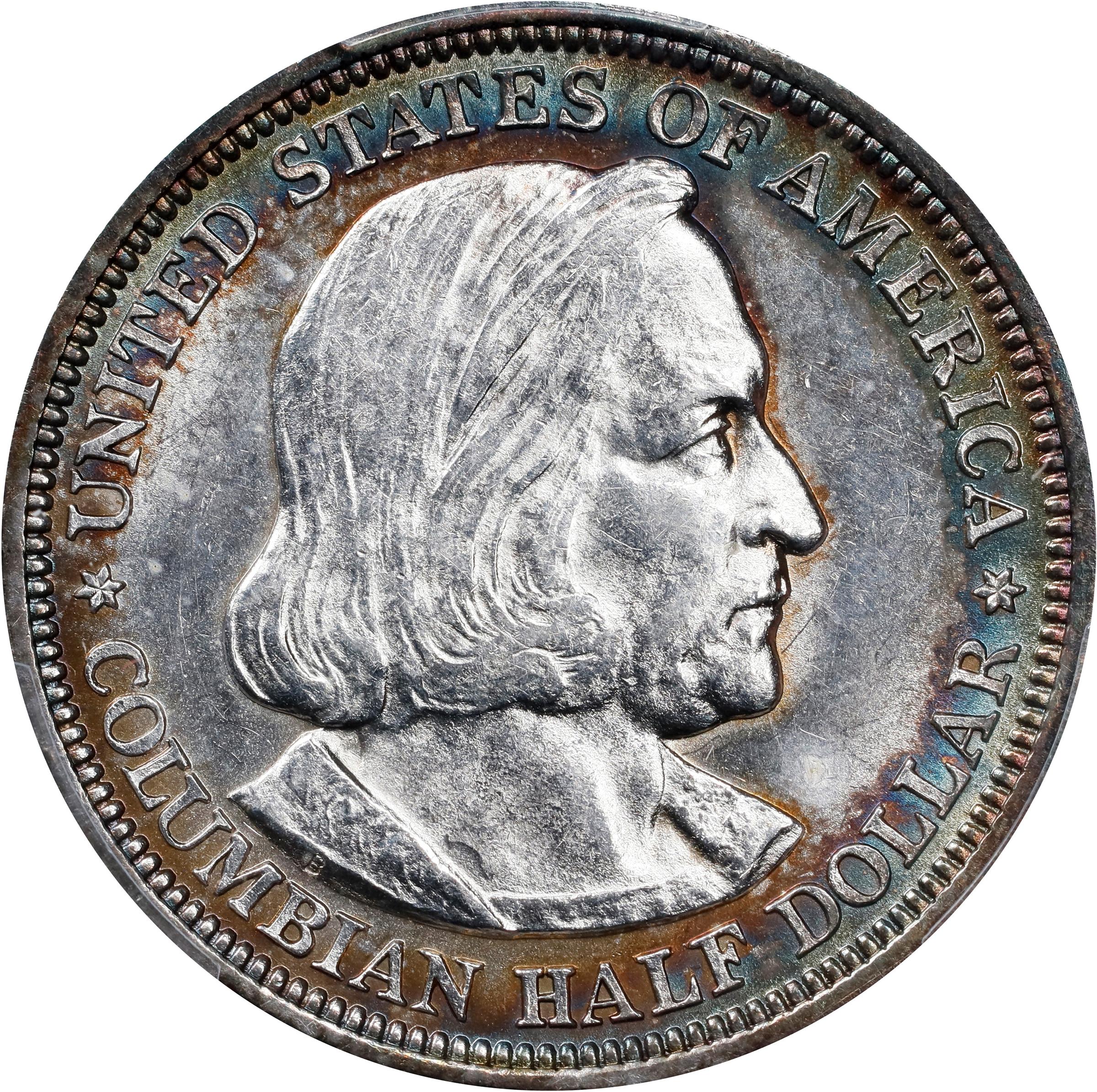 1893 Columbian Exposition Half dollar MS Values | Greysheet
