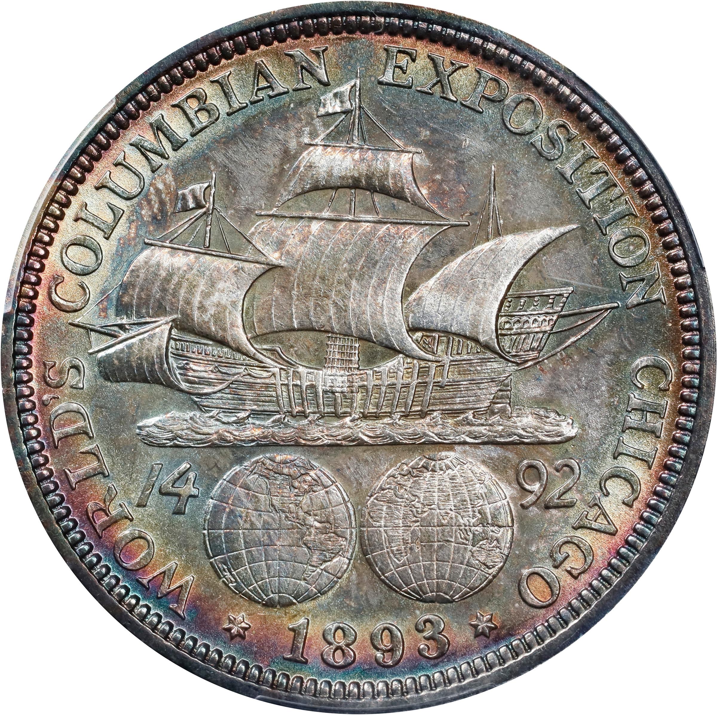 1893 50c Columbian Exposition VF30 thumbnail 17