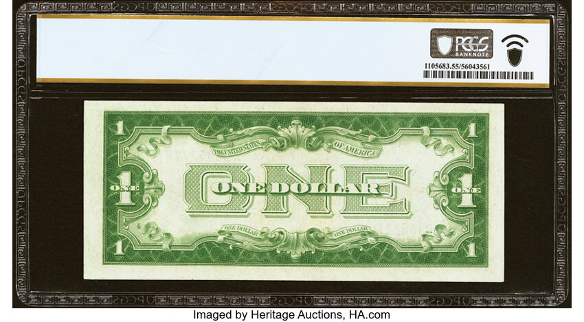 image for: 1934 Replacement $1  PCGS AU55 (Fr. 1606*)