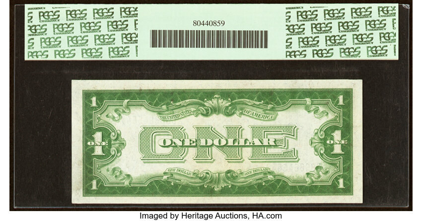 image for: 1934 $1  PCGS CU65 (Fr. 1606)