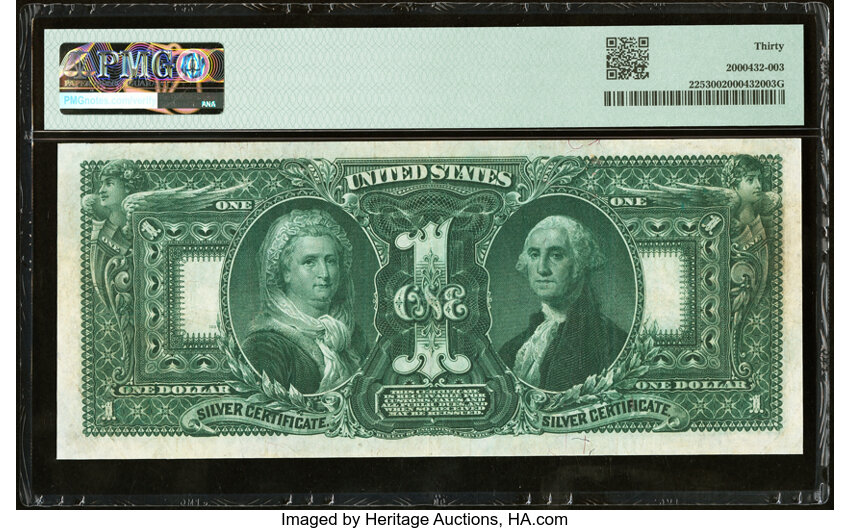 image for: 1896 $1  PMG VF30 (Fr. 225)