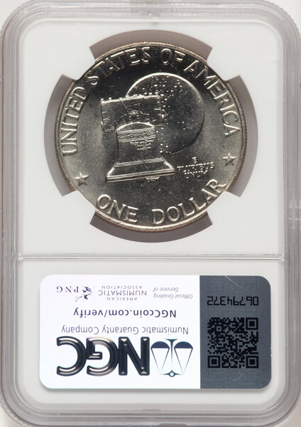 image for: 1976-D Type 2 $1  NGC MS67