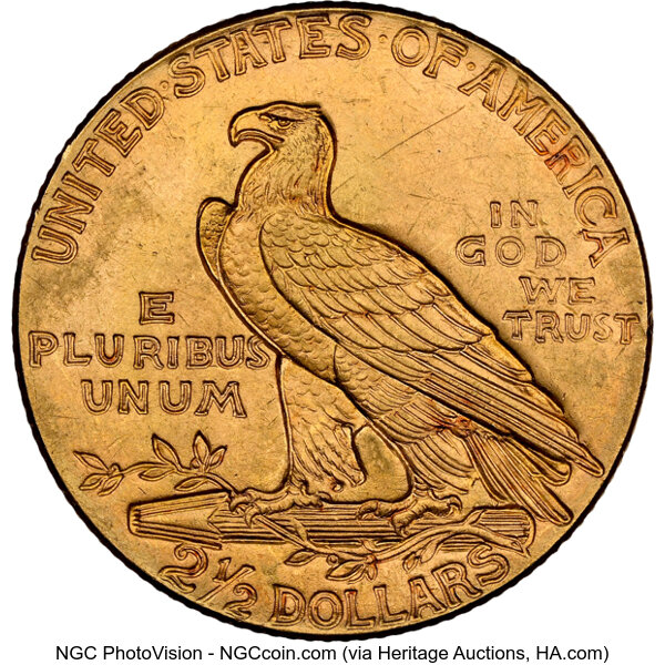 image for: 1928 $2 1/2 NGC MS64