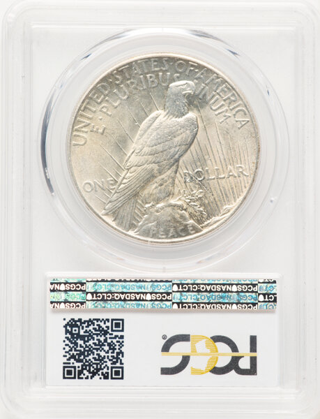 image for: 1928 $1  PCGS AU58