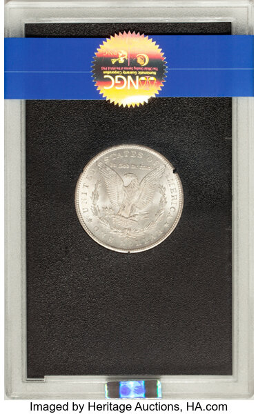 image for: 1884-CC GSA Hoard, Hard package $1  NGC MS64