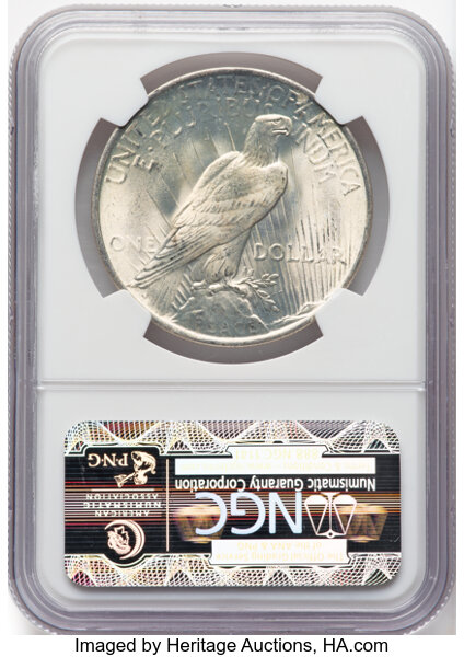 image for: 1922 $1  NGC MS65