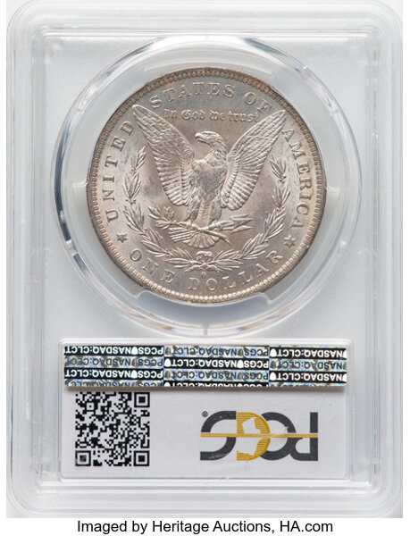 image for: 1884-O $1  PCGS MS65