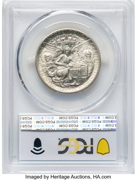 image for: 1936-S Texas 50c PCGS MS66+